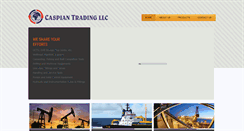 Desktop Screenshot of caspian-trading.com
